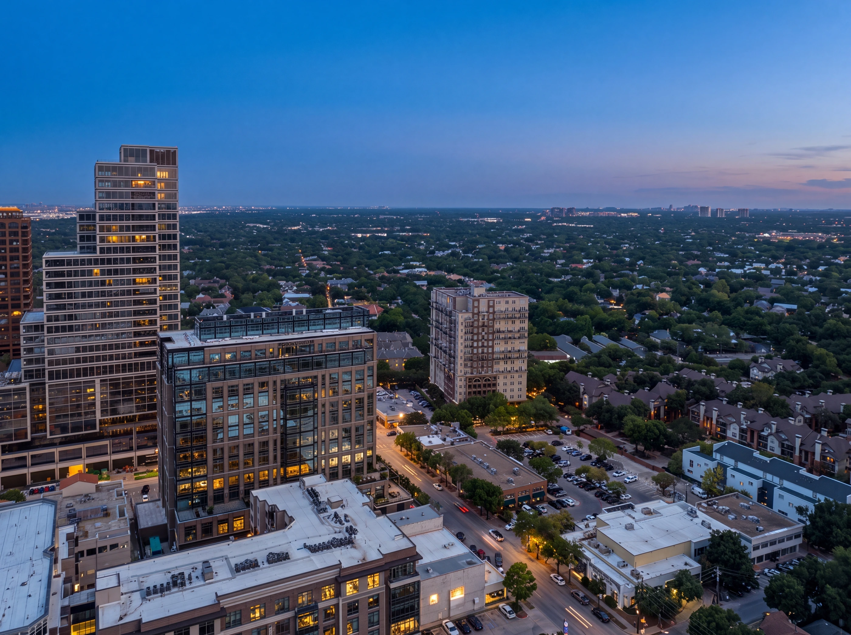 Knox Street from above