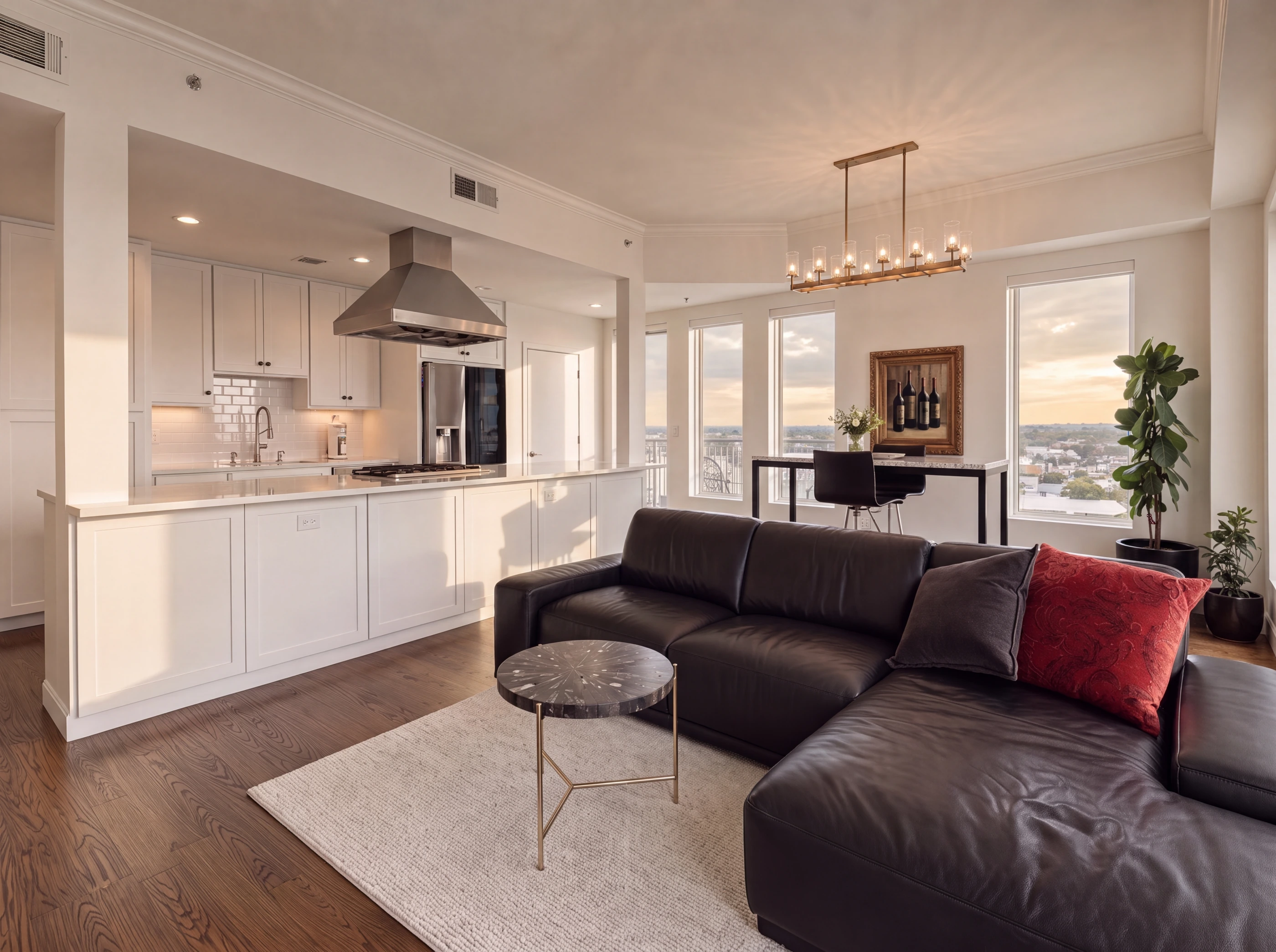 Living room, alternate angle